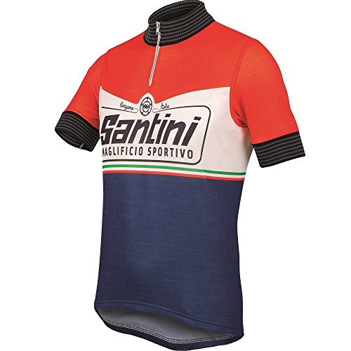 Comprar Santini Fashion - Maillot, talla M, color rojo al mejor precio