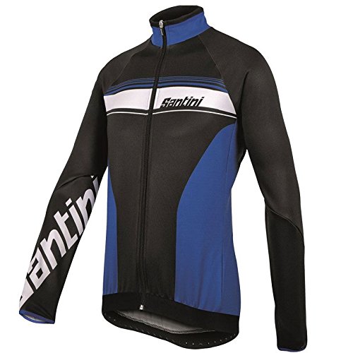 Comprar Santini Fashion - Maillot, talla S, color negro / azul al mejor precio