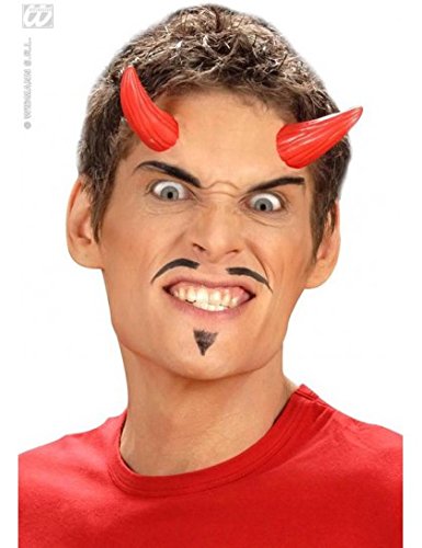 Comprar FX WOUND - RED DEVIL HORNS WITH ADHESIVE (accesorio de disfraz) al mejor precio