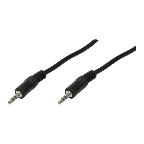 Comprar LogiLink CA1052 - Cable audio (2x 3.5 mm male, stereo, 5 m) negro al mejor precio