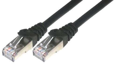 Comprar MCL - Cable de interconexión S/FTP (Cat6, 1 m), color negro al mejor precio