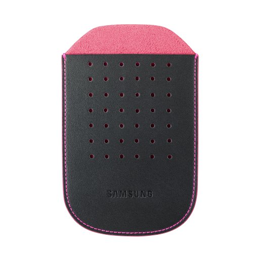 Comprar Samsung CORBY S3650 Case - Funda Negro, Rosa al mejor precio