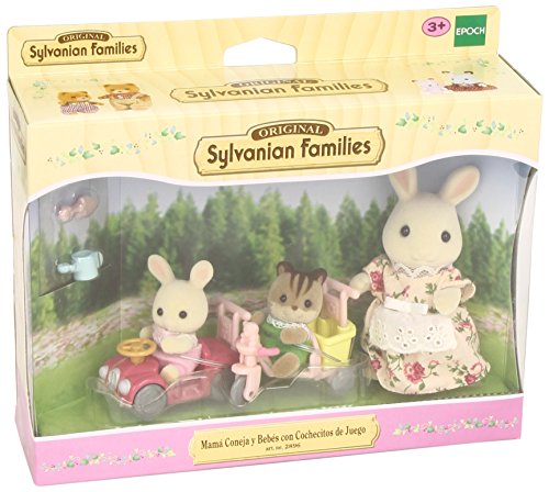 Comprar Sylvanian Families - Mamá con bebés y cochecitos (2896) al mejor precio