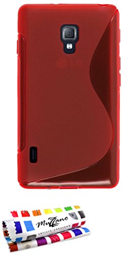 Comprar Muzzano F19285 - Funda para LG Optimus L7 II, color rojo al mejor precio