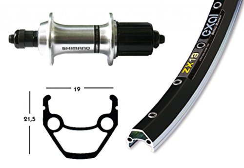 Comprar H-Rad 28 x 1.75 RM30 8-f.silb. SSP 36L Exal ZX 19 negro/Pol. Niro-Spei, (2 x 2,34) al mejor precio