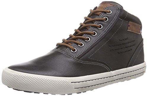 Comprar s.Oliver 15240 - zapatillas deportivas altas de material sintético hombre, color negro, talla 45 al mejor precio