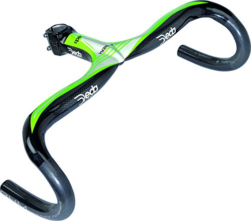 Comprar Deda Alanera - Manillar con potencia integrada para bicicleta, color verde, 140 x 46 mm al mejor precio