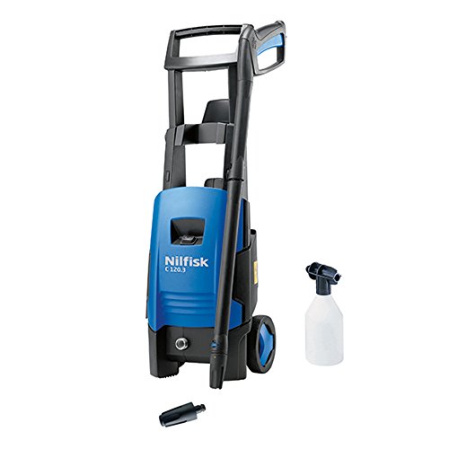 Comprar Nilfisk C 120.3-6 - Limpiador de alta presión (Vertical, ElÃ©ctrico, 5m, 350 l/h, 120 barra, 40 °C) Negro, Azul al mejor precio