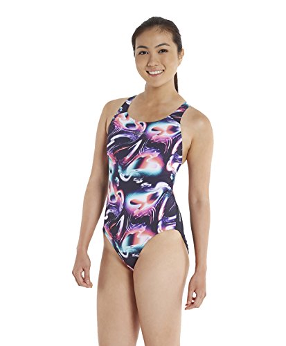 Comprar Speedo Badeanzug Alv Digi Pbck AF - Bañador de una pieza para mujer, color multicolor, talla 40 al mejor precio