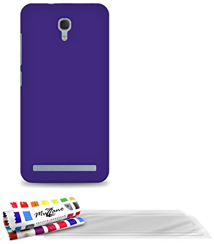 Comprar Muzzano Le Pearls - Funda para Alcatel Idol 2 Mini S, incluye 3 protecciones de pantalla, color violeta al mejor precio