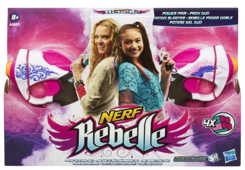 Comprar Nerf Rebelle - Set de 2 lanzadardos con poder doble (Hasbro A4807E27) al mejor precio