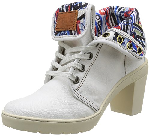 Comprar Art Travel 398 - Botas de canvas para mujer Blanco Blanc (White) 39 al mejor precio