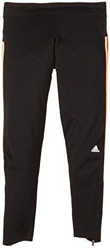 Comprar adidas Pantalones Mujer Response Long Medias - black/flash naranja s15, 42 al mejor precio