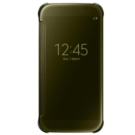 Comprar Samsung Clear View Cover Dorado al mejor precio