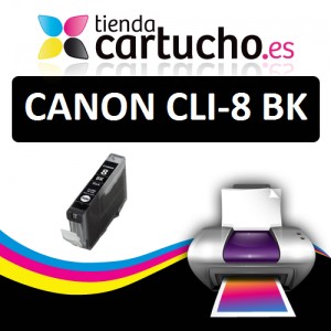 Comprar CARTUCHO COMPATIBLE CANON CLI-8 NEGROCARTUCHO COMPATIBLE CANON CLI-8 NEGRO al mejor precio