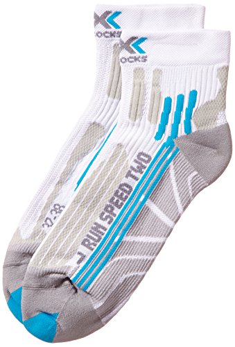 Comprar X-Socks - Calcetines unisex, talla DE: 41-42, color blanco / turquesa al mejor precio
