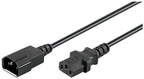 Comprar Wentronic 95125 - Cable (Macho/hembra, Negro) al mejor precio