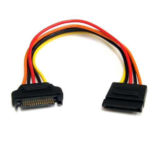 Comprar StarTech.com SATAPOWEXT8 - Cable alargador de alimentación corriente SATA 15 pines, 20 cm al mejor precio
