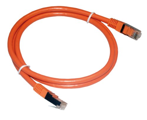 Comprar MCL Cordon RJ45 Cat 5E blinde 2 metres, orange - Cable de red (orange, Naranja) al mejor precio