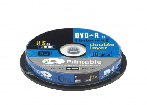 Comprar Intenso 4381142 - DVD+R vírgenes (10 unidades), azul al mejor precio