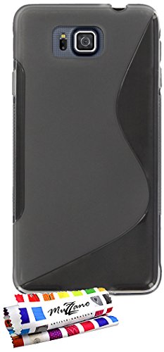 Comprar Muzzano F840799 - Funda para Samsung Galaxy Alpha, color gris al mejor precio