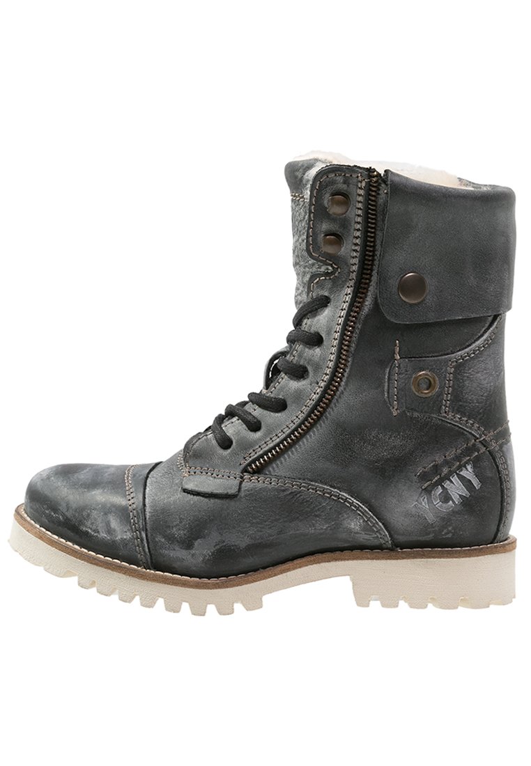 Comprar Yellow Cab SOLDIER Botines con cordones black al mejor precio