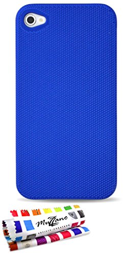 Comprar Muzzano F20113 - Funda para Apple iPhone 4, color azul al mejor precio