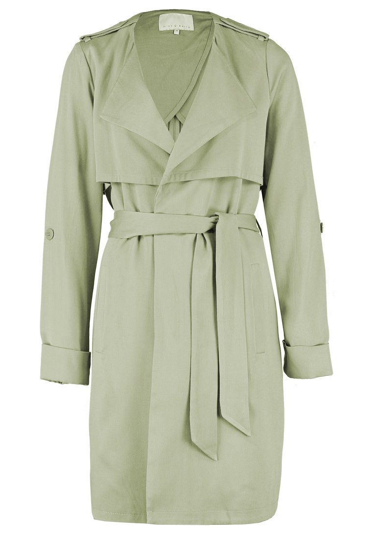 Comprar mint&berry Gabardina dusky green al mejor precio