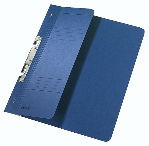 Comprar Leitz - LEITZ Chemise a crochet, format A4, carton manila, bleu al mejor precio