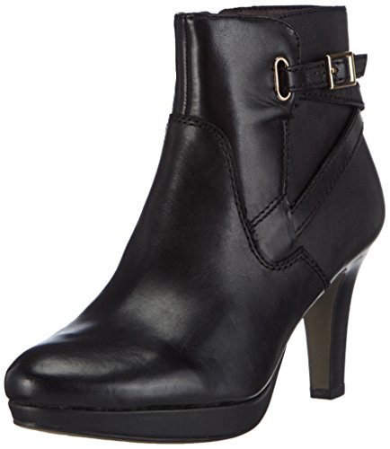 Tamaris 25352 - botas de cuero mujer, color negro, talla 41