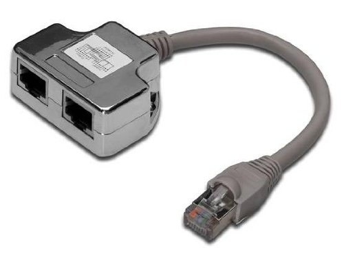 Comprar Digitus CAT 5e - Adaptador para cable Ethernet (2 x RJ45), gris al mejor precio
