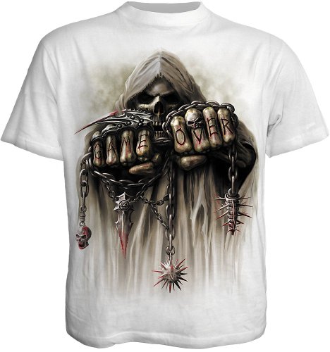 Comprar Espiral Game Over Camiseta de color blanco blanco Small al mejor precio