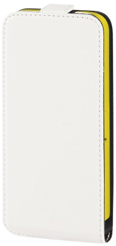 Comprar Muvit - Funda de piel sintética con tapa para iPhone 5C, color blanco al mejor precio