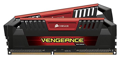 Comprar Corsair Vengeance Pro Series - Módulo de memoria XMP de alto rendimiento de 8 GB (2 x 4 GB, DDR3, 1866 Mhz, CL9), rojo (CMY8GX3M2A1866C9R) al mejor precio