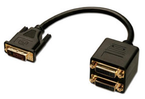 Comprar Lindy DVI Splitter Cable - Cable DVI (0.18 metros), negro al mejor precio
