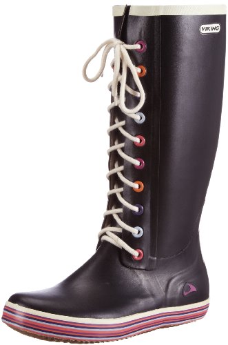Comprar Viking Retro Sprinkle - Botas de agua, talla: 42, color: Negro (Schwarz (Schwarz 2)) al mejor precio