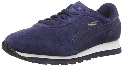 Comprar Puma ST Runner SD - zapatilla deportiva de piel Unisex adulto, Azul (Peacoat 04Peacoat 04), 45 al mejor precio
