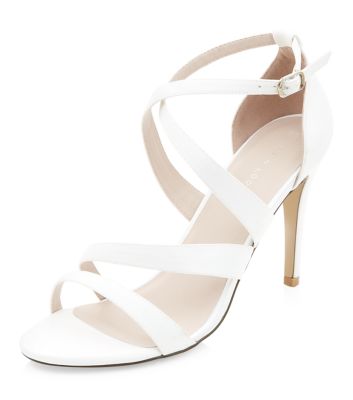 Comprar Cream Bridal Strappy Heels al mejor precio