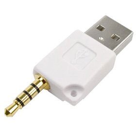 Comprar Adaptador Usb para Apple Ipod Shuffle 2, color blanco al mejor precio