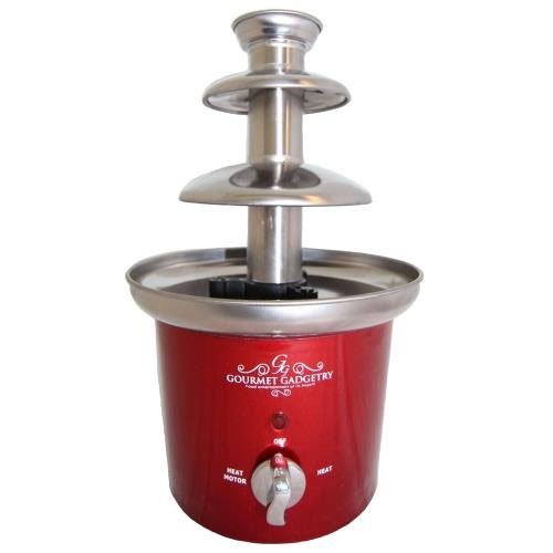 Comprar Fuente de Chocolate Estilo Retro Diner acero inoxidable de 1950 en rojo metálico - Chocolate Fountain al mejor precio