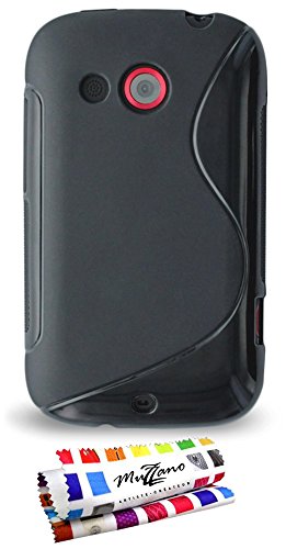 Comprar Muzzano F6374 - Funda para HTC A320, color negro al mejor precio