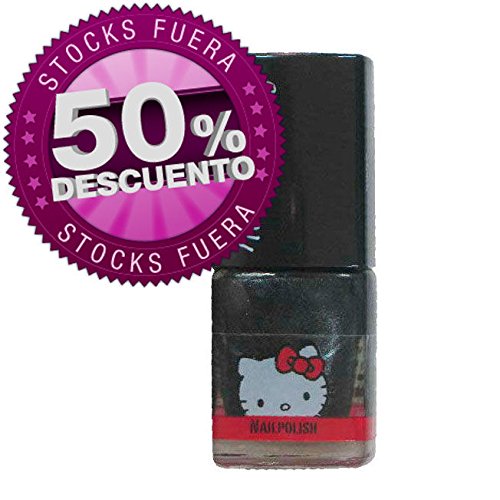 Comprar Pintauñas negro Graffiti Hello Kitty al mejor precio