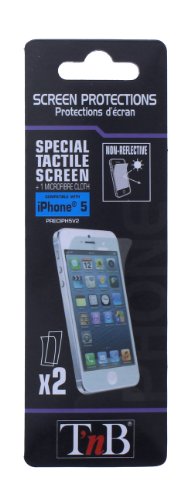 Comprar T'nB PRECIPH5V2 - TnB Pack 2 unidades protector de pantalla mate para iPhone 5 al mejor precio