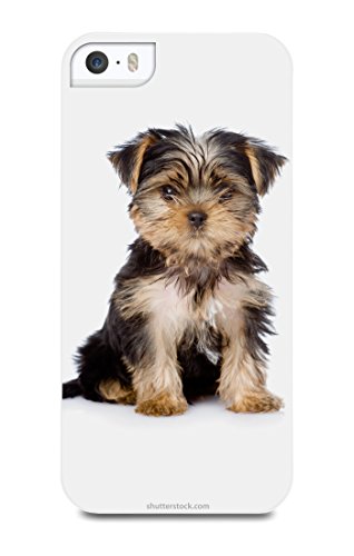 Comprar Muvit MUPRBKCIP5S2012 - Carcasa para iPhone 5s, diseño de cachorro de Yorkshire, color blanco al mejor precio