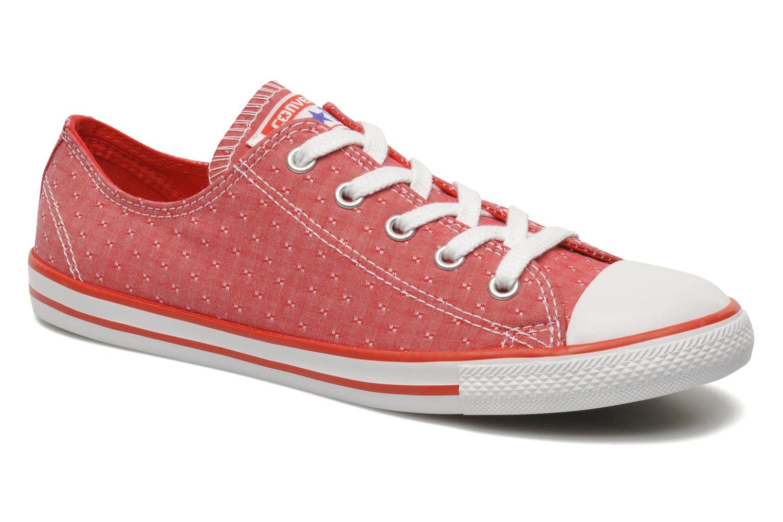 Comprar Dainty Chambray Ox W by Converse Rojo al mejor precio