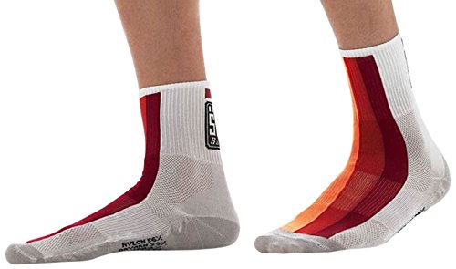 Comprar Santini 365 - Calcetines, color rot/weiß/grau, talla X-Large al mejor precio