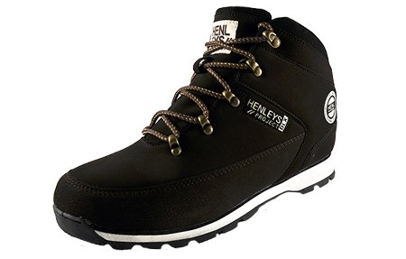 Comprar Henleys Men Brown Hiker Nubuck Boots al mejor precio