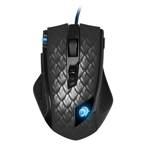 Comparar mejores precios Sharkoon Drakonia - Ratón laser para juegos con 11 botones, negro con descuentos Comprar Sharkoon Drakonia - Ratón laser para juegos con 11 botones, negro al mejor precio