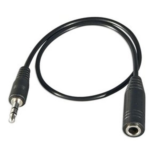 Comprar Lindy 0.2m Stereo Cable - cables de audio (2.5mm, 3.5mm, Macho/hembra, Negro) al mejor precio