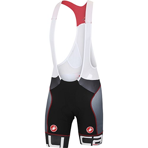Comprar Castelli Pantalones cortos Free Aero Race Ngr/Turbulence/Rojo M al mejor precio